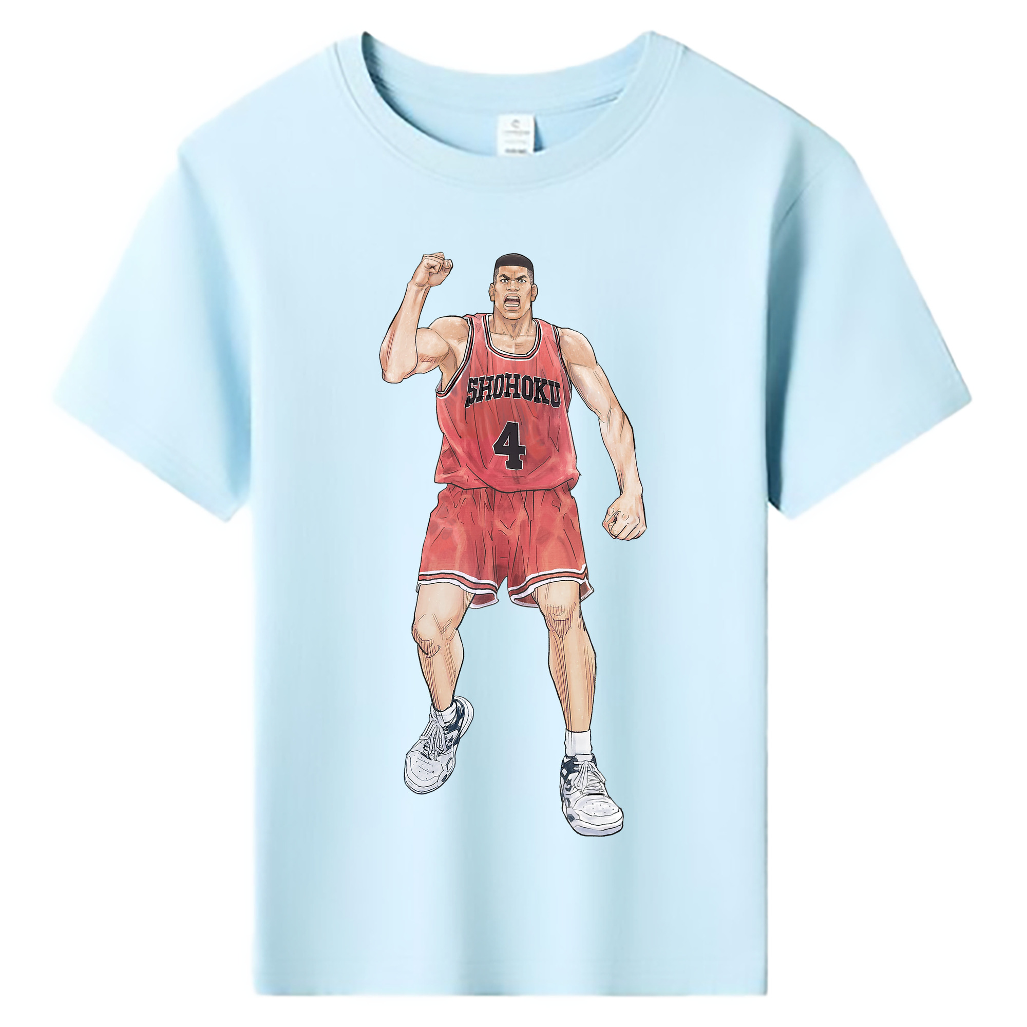 （画像用） SLAM DUNK／スラムダンク 綿100％キッズTシャツ（フロントプリント）